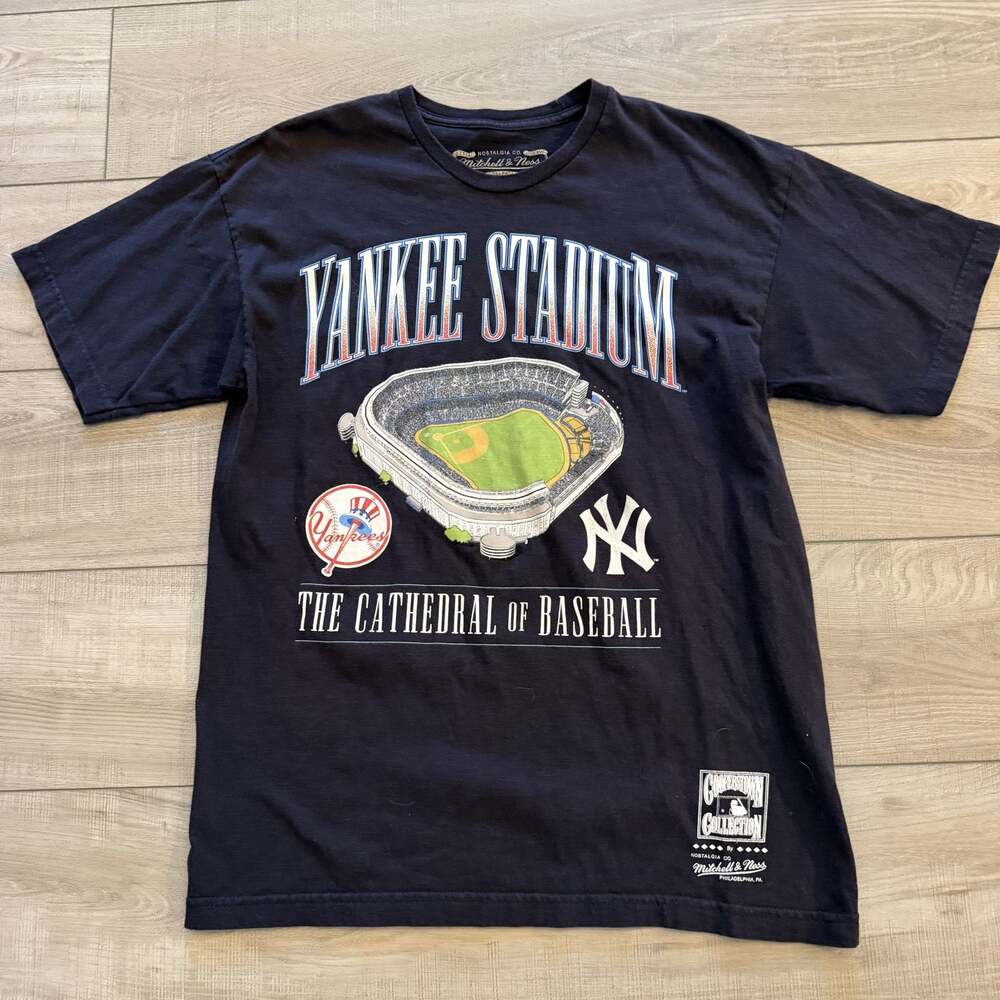 Mitchell & Ness New York Yankees Mens L Navy